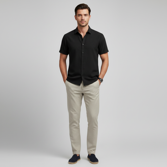 Men's Casual Shirt | Elegant Summer Blouse