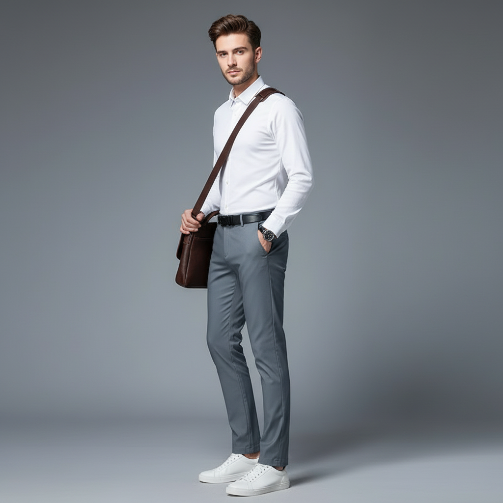 Saul | Men's Slim Fit Trousers